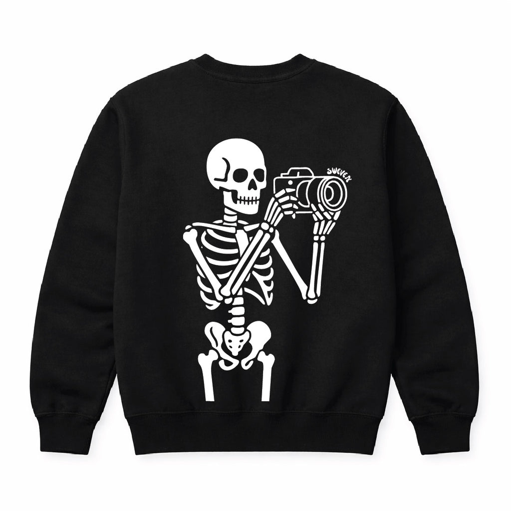 DSLR Skeleton Crewneck