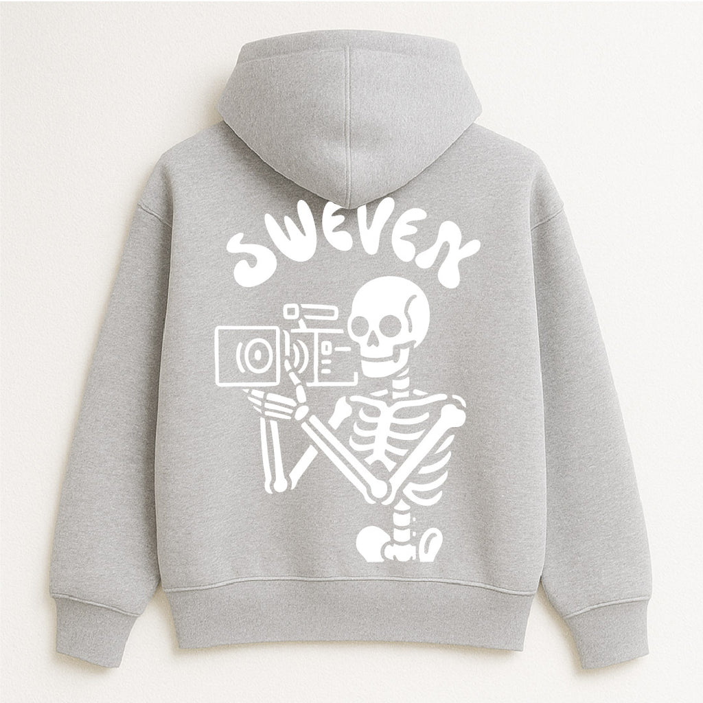 Shoulder Mount Skeleton Hoodie
