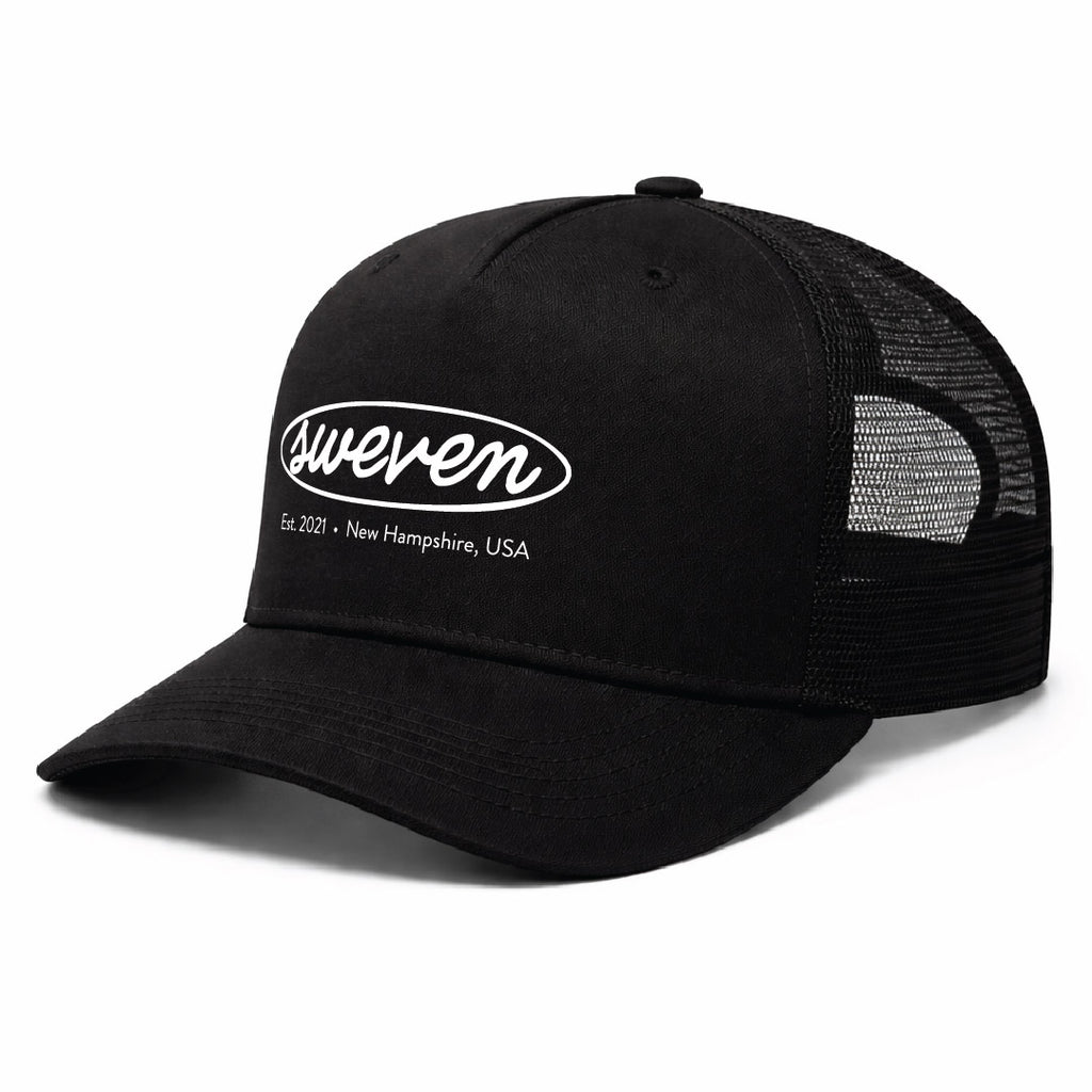 Sweven Script Trucker Hat